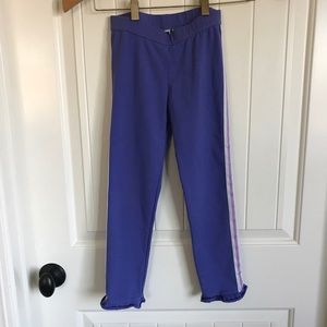 Janie and Jack girls stretch knit pants.